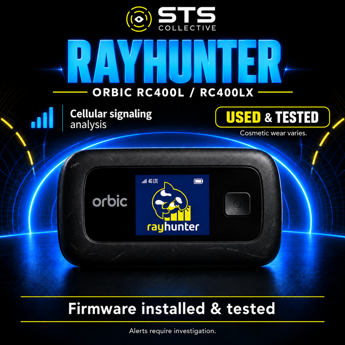 RayHunter Orbic RC400L IMSI Catcher & Stingray Detector