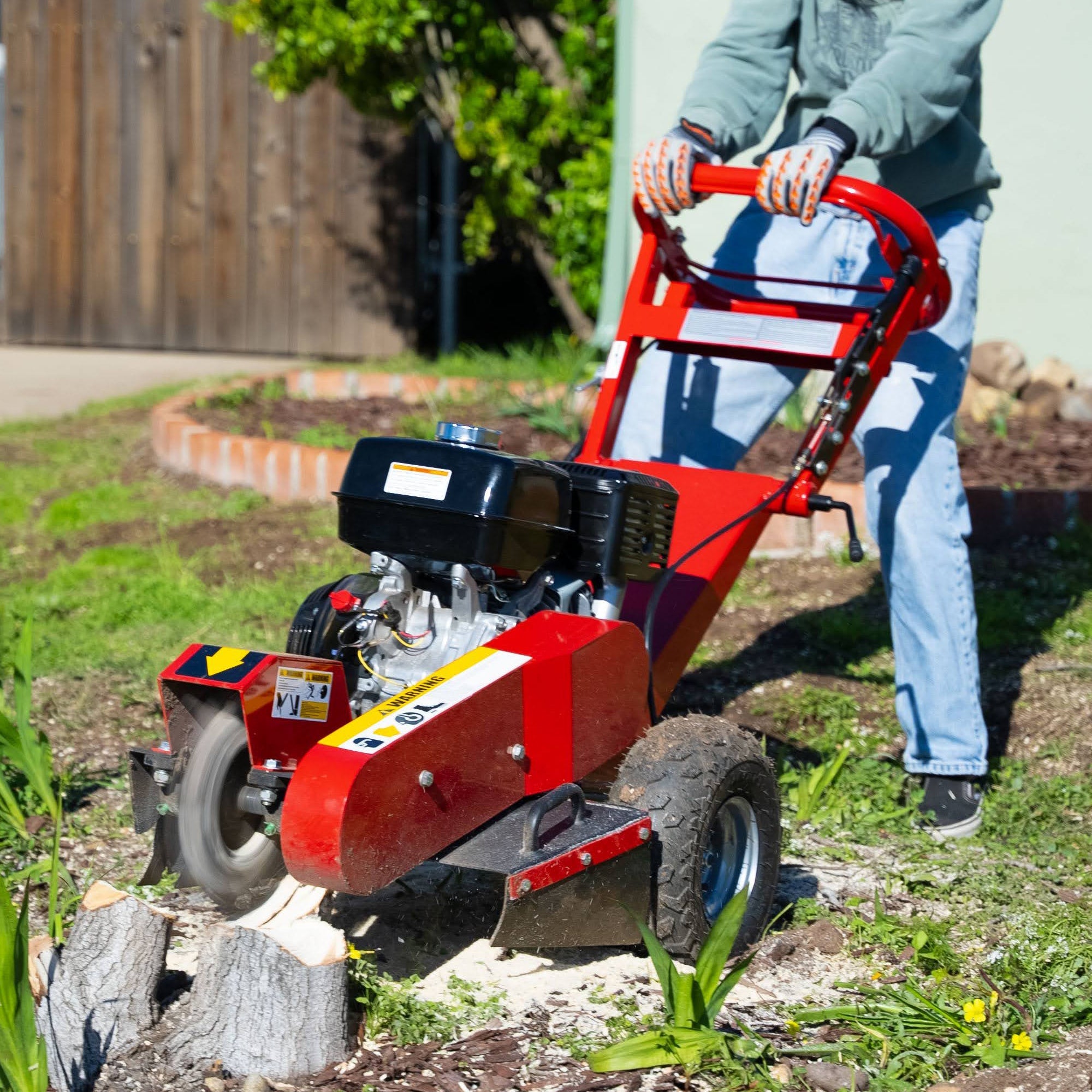 Stump Grinder with 12" Blades 13HP Honda GX390 Off-Road Tree Stump Removal (SC)