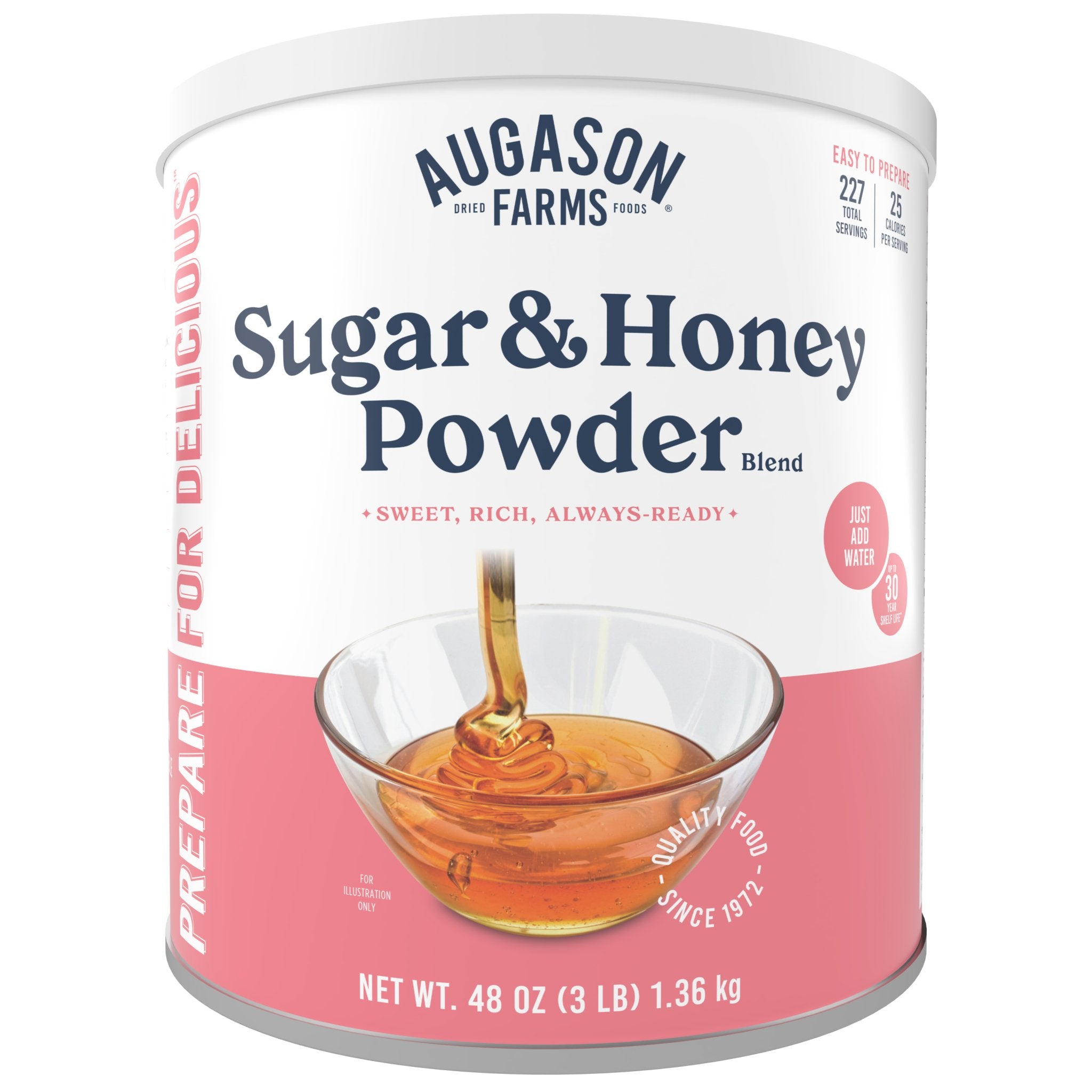 Sugar & Honey Powder Blend Can, 227 Servings (SC)