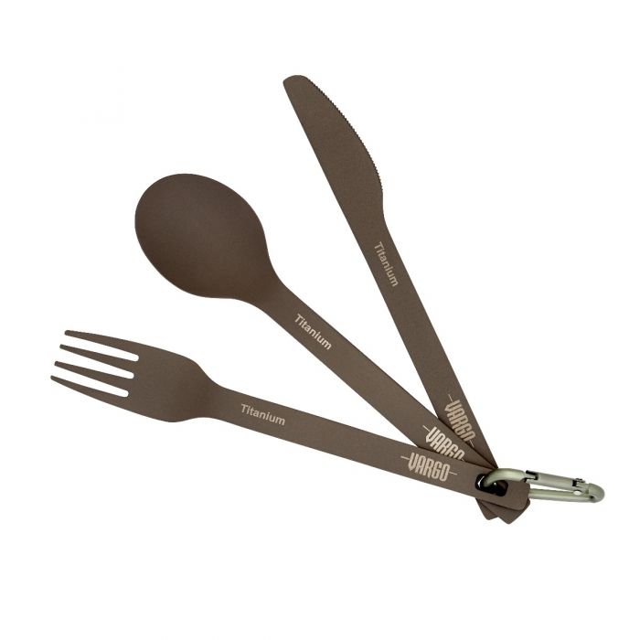 TITANIUM SPOON / FORK / KNIFE SET - ULV (SC)