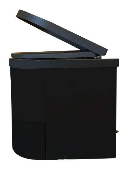 TinyJohn BLACK - Waterless Incinerating Toilet