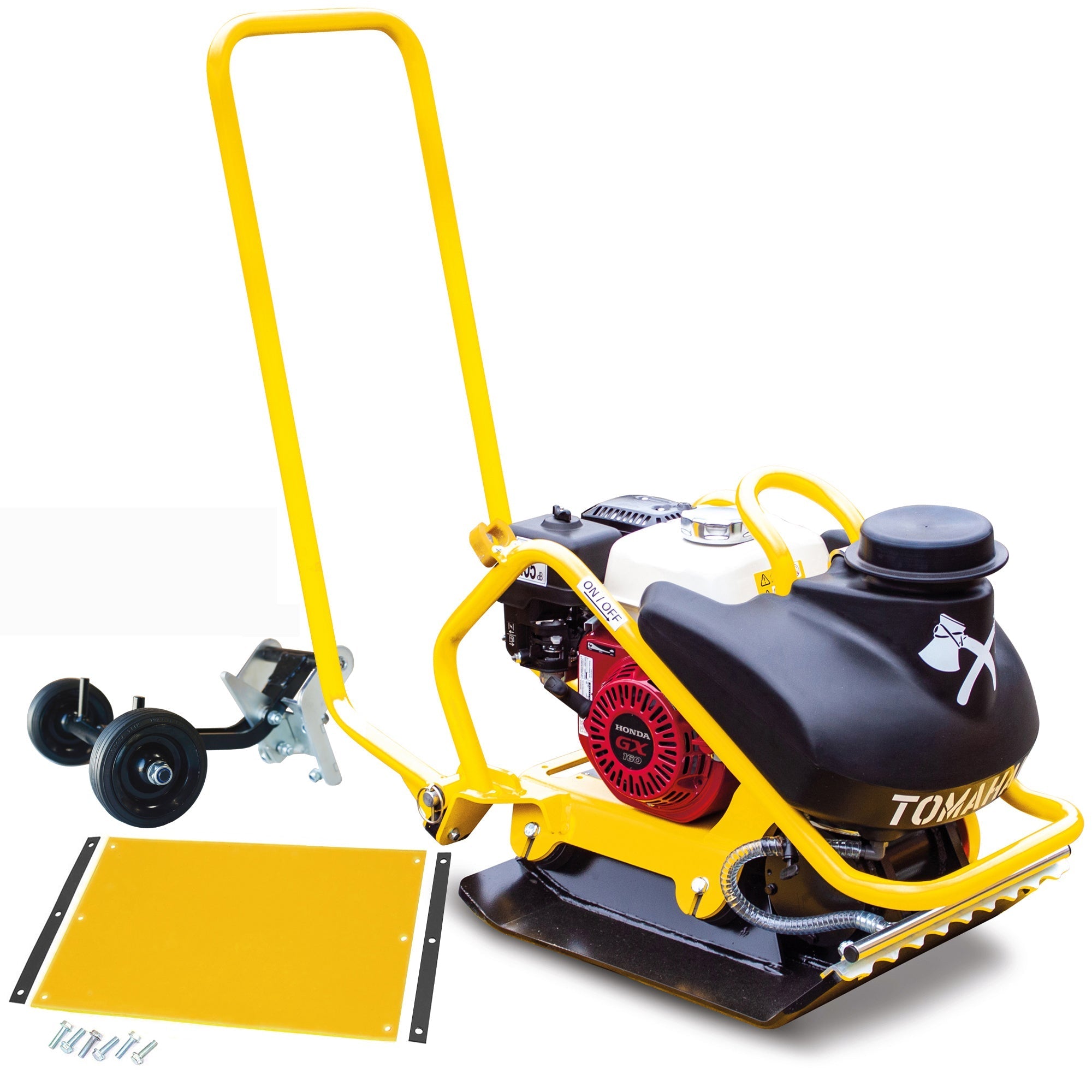 5.5 HP Honda Vibratory Plate Compactor for Asphalt Aggregate Soil Compaction (SC)