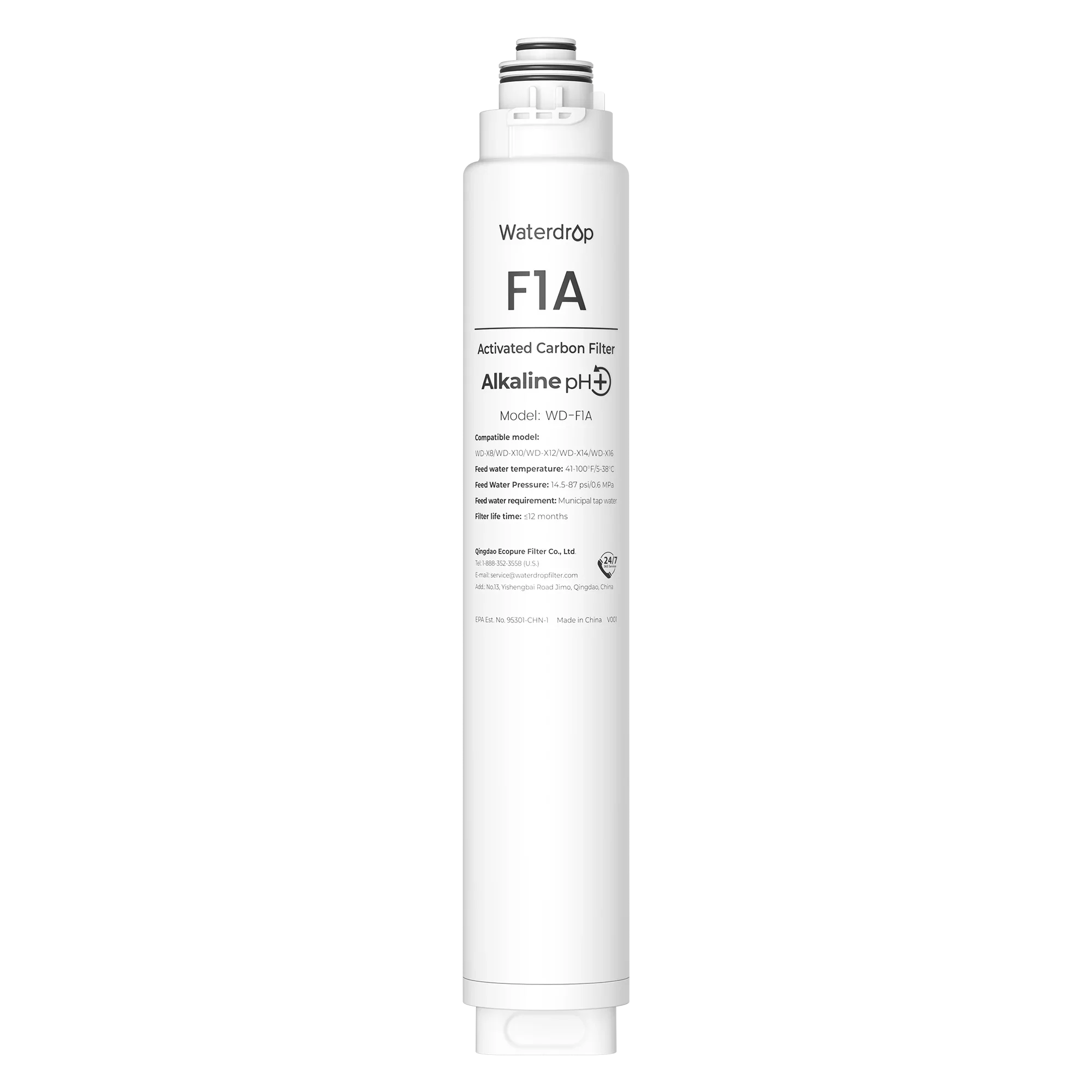 F1A Filter for Waterdrop X Series Reverse Osmosis System (SC)