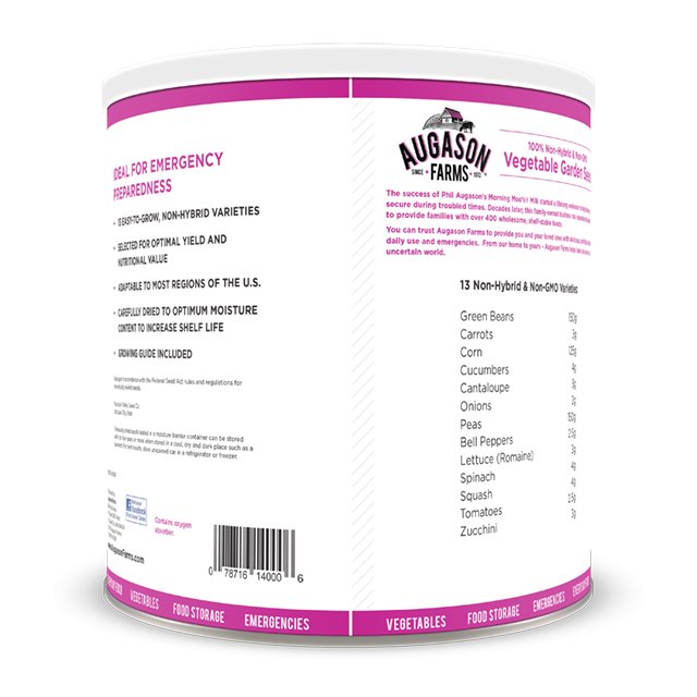 Vegetable Garden Seeds (SC)