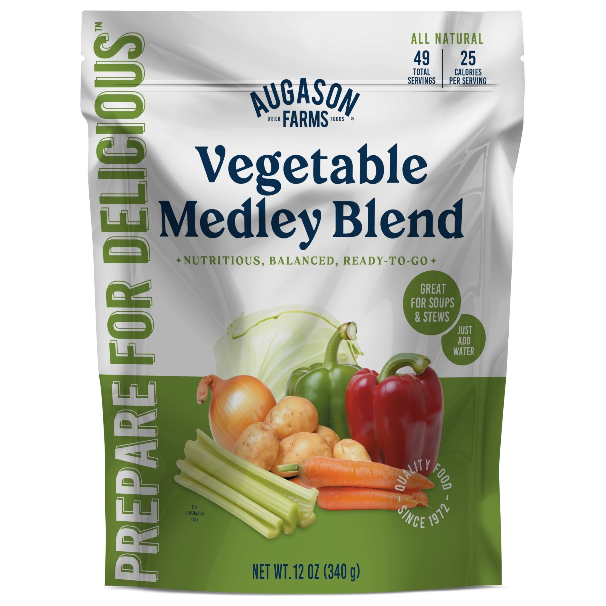 Vegetable Medley Blend Pouch, 49 Servings (SC)