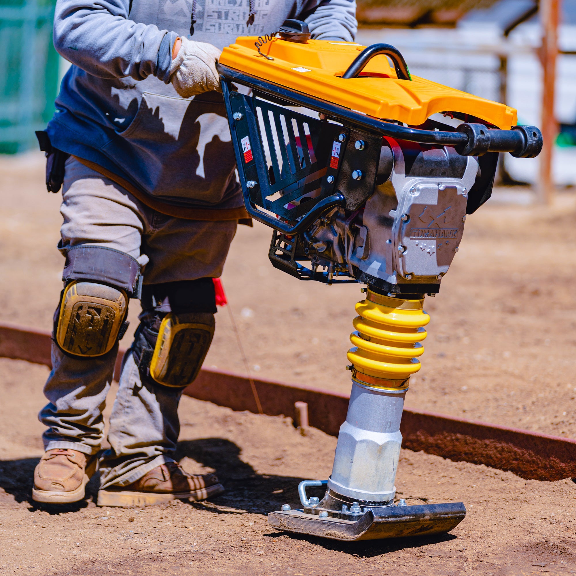 3 HP Honda Vibratory Rammer Tamper with Honda GX100 Engine 3350 lbs/ft (SC)