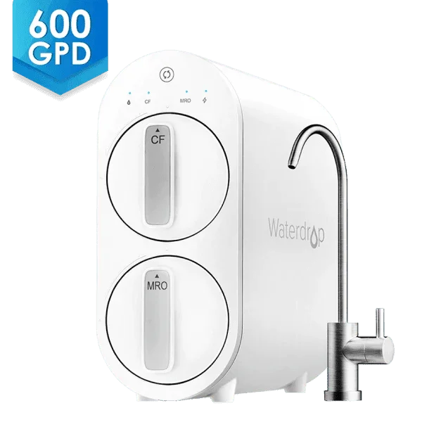 Waterdrop Reverse Osmosis Water Filtration System for Home, G2P600 (SC)